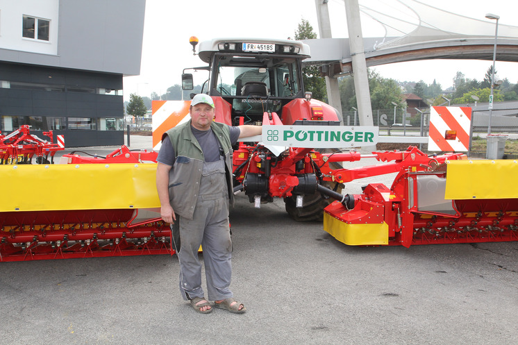 A new V10 mower combination goes to Hirschbach (AT)