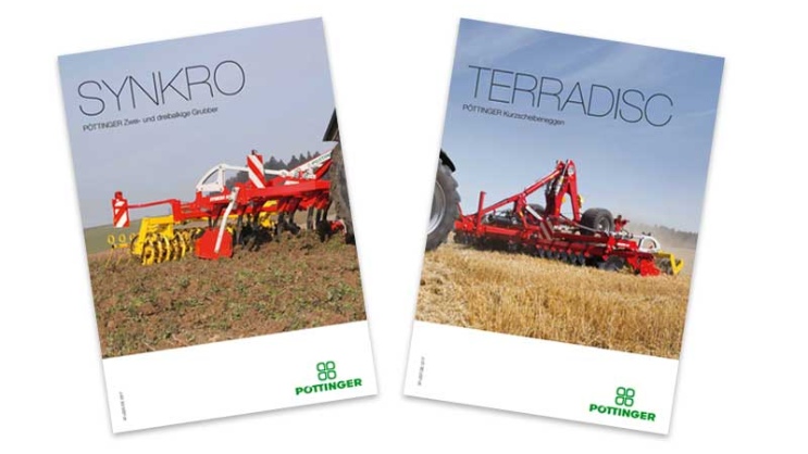 Aktualisierte Prospekte: TERRADISC Scheibeneggen und SYNKRO Grubber