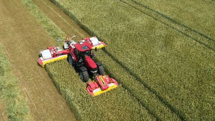 The right system to meet every requirement: swath merging with the NOVACAT A10 COLLECTOR