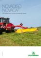 NOVADISC/NOVACAT front- and rear-mounted disc mowers