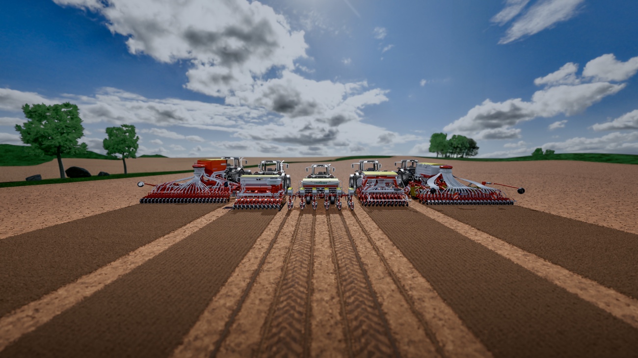 Pöttinger feiert 25 Jahre Sätechnik