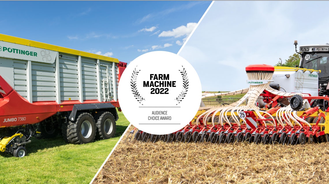 Voten Sie beim Farm Machine Award 2022 