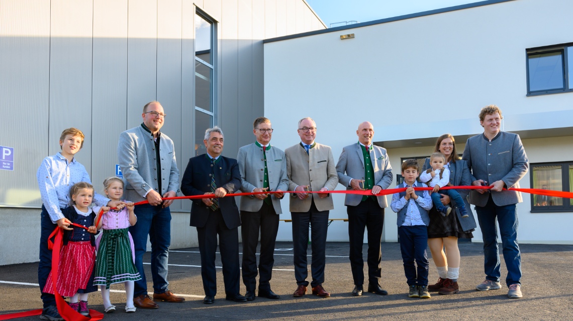 PÖTTINGER: Eröffnung Werksausbau in Stoitzendorf (AT) 