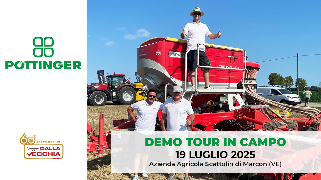 Demo Tour in campo all'Azienda Agricola Scattolin di Marcon (VE)