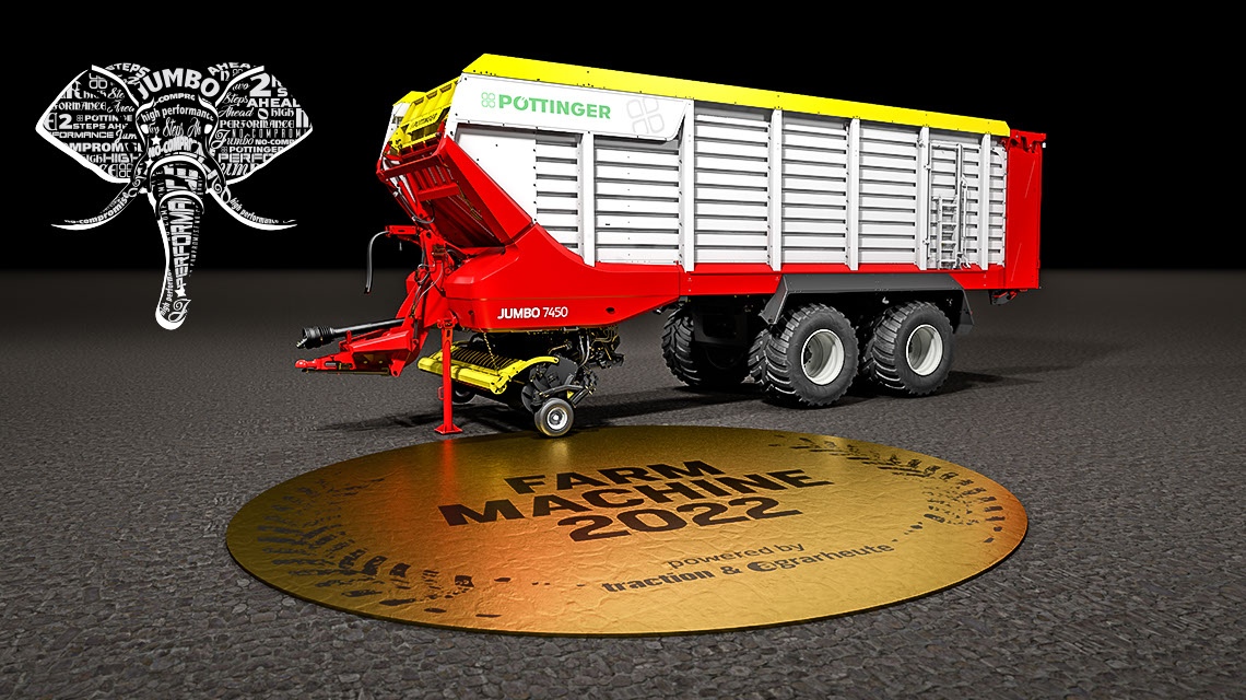 JUMBO 7000 ist FARM MACHINE 2022, PÖTTINGER Österreich