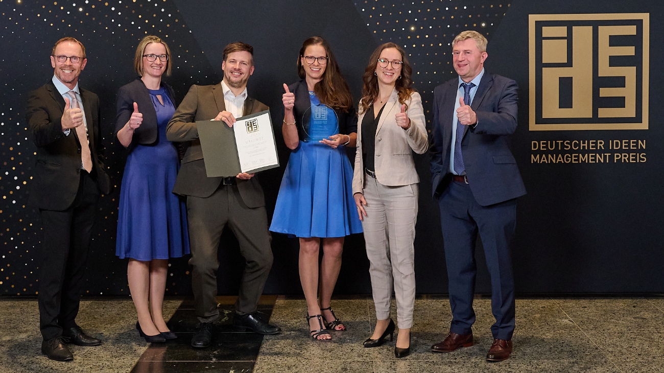 Deutscher Ideenmanagement-Preis erneut an PÖTTINGER Kaizen