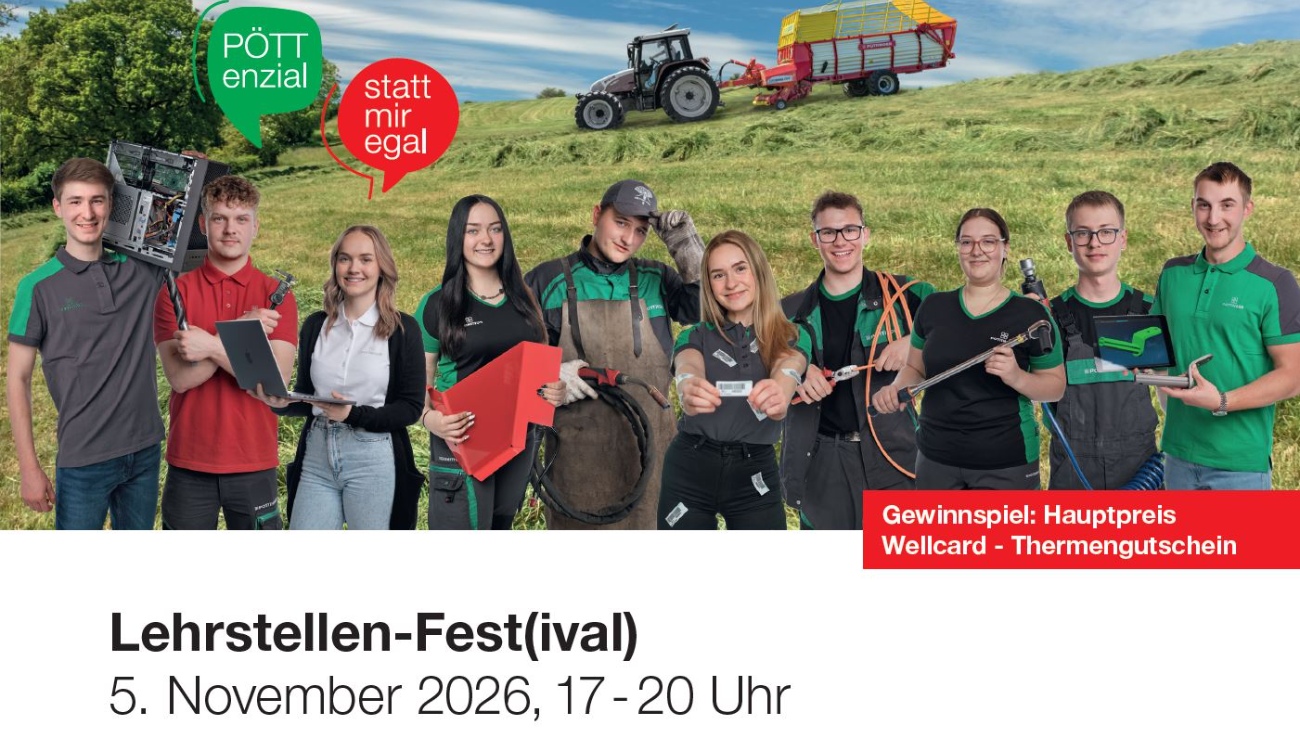 PÖTTINGER Lehrlingsherbst startet mit Jubiläum