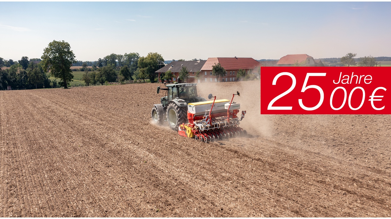 25 Jahre Sätechnik Jubiläumsrabatt