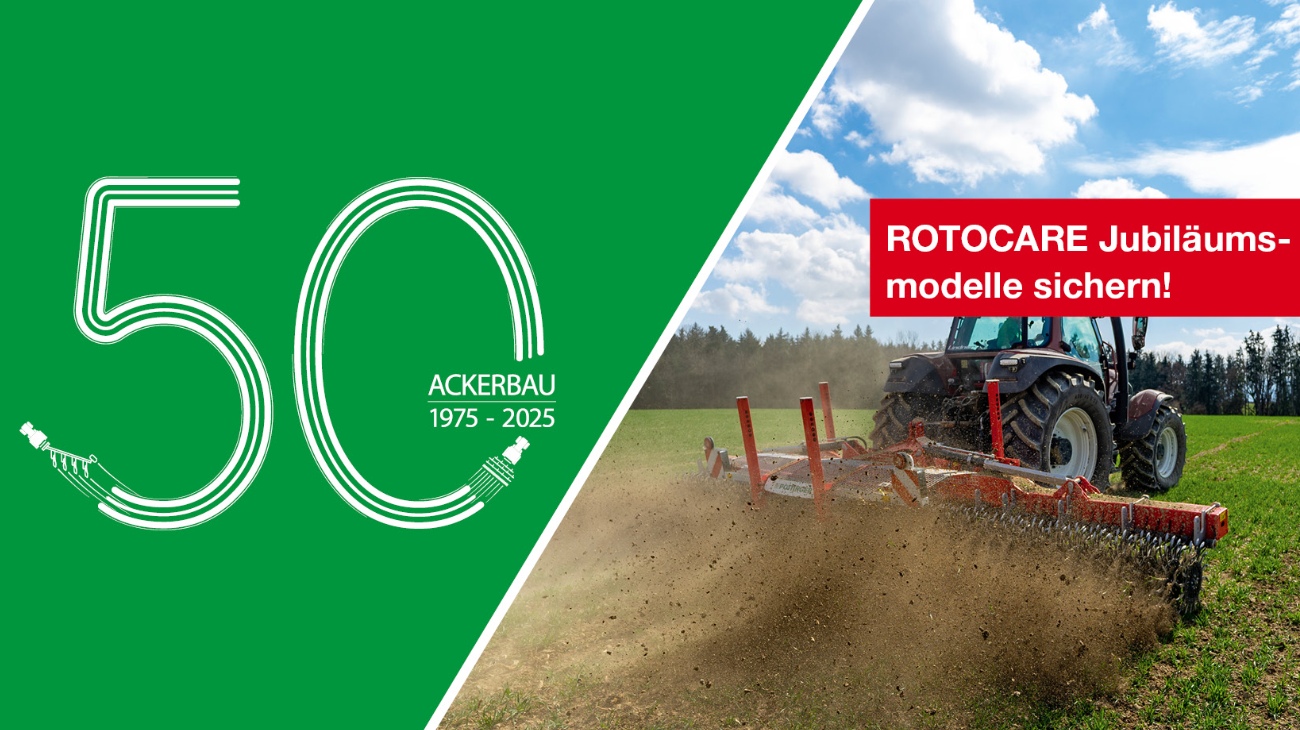 ROTOCARE V Jubiläumsmodelle