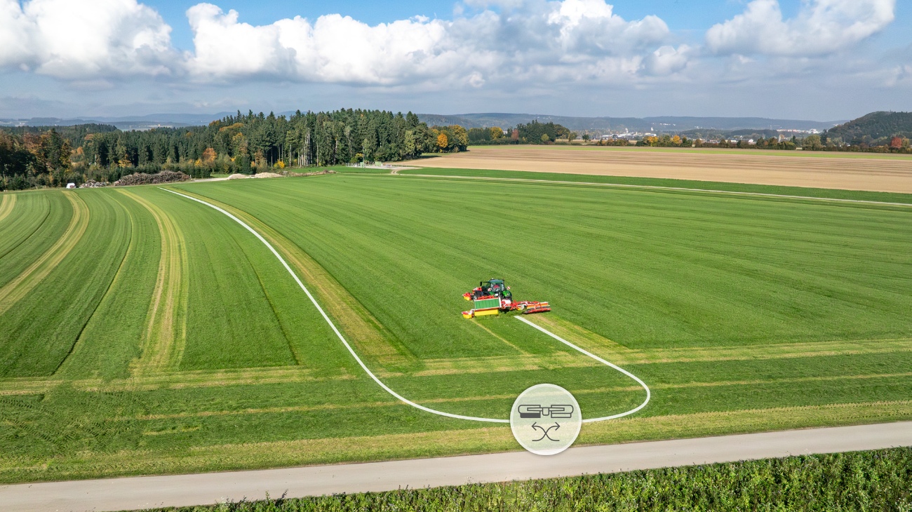 Noch effizientere Ernte: Automatisierte Schwadablage für NOVACAT V Mähwerke