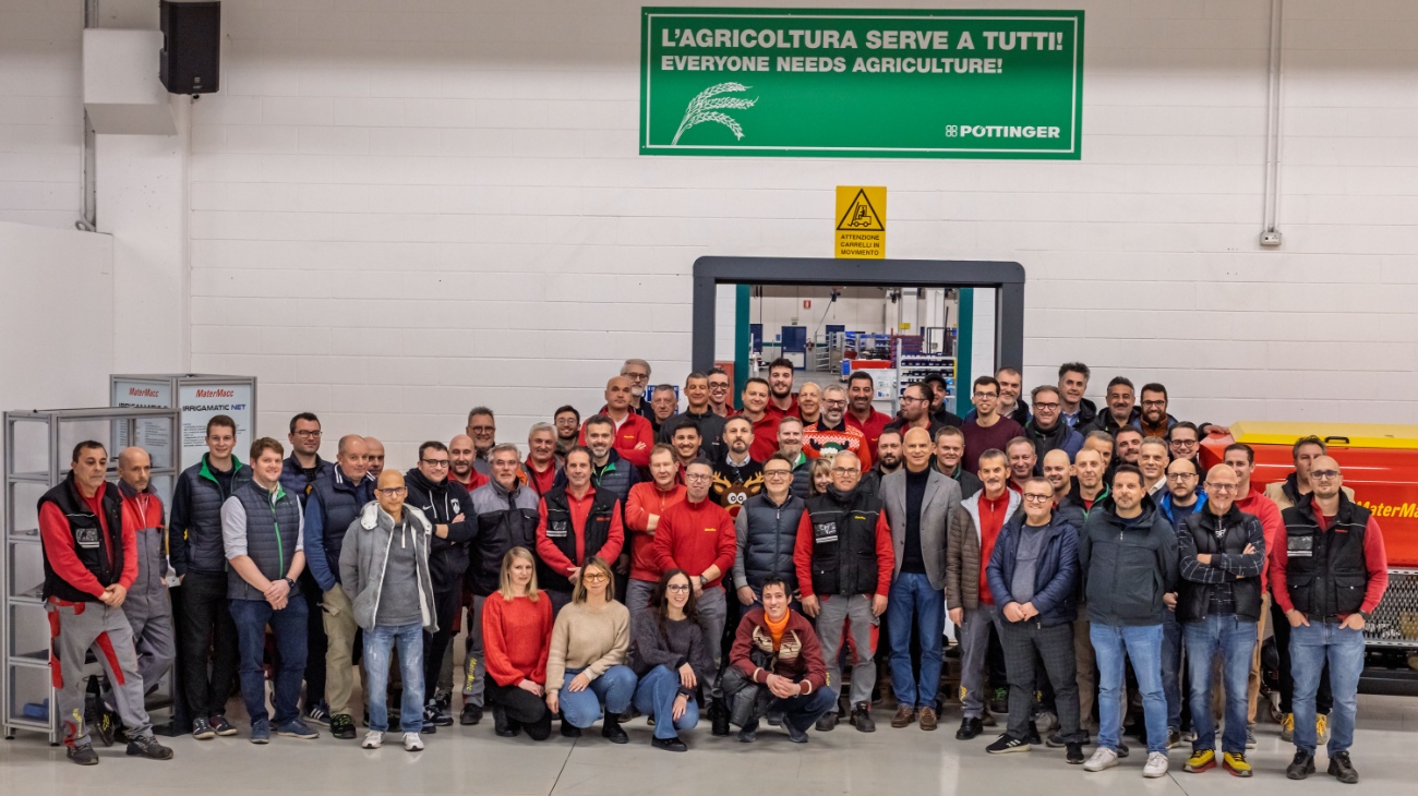 PÖTTINGER und MaterMacc feiern neues Design und Produktionserweiterung 