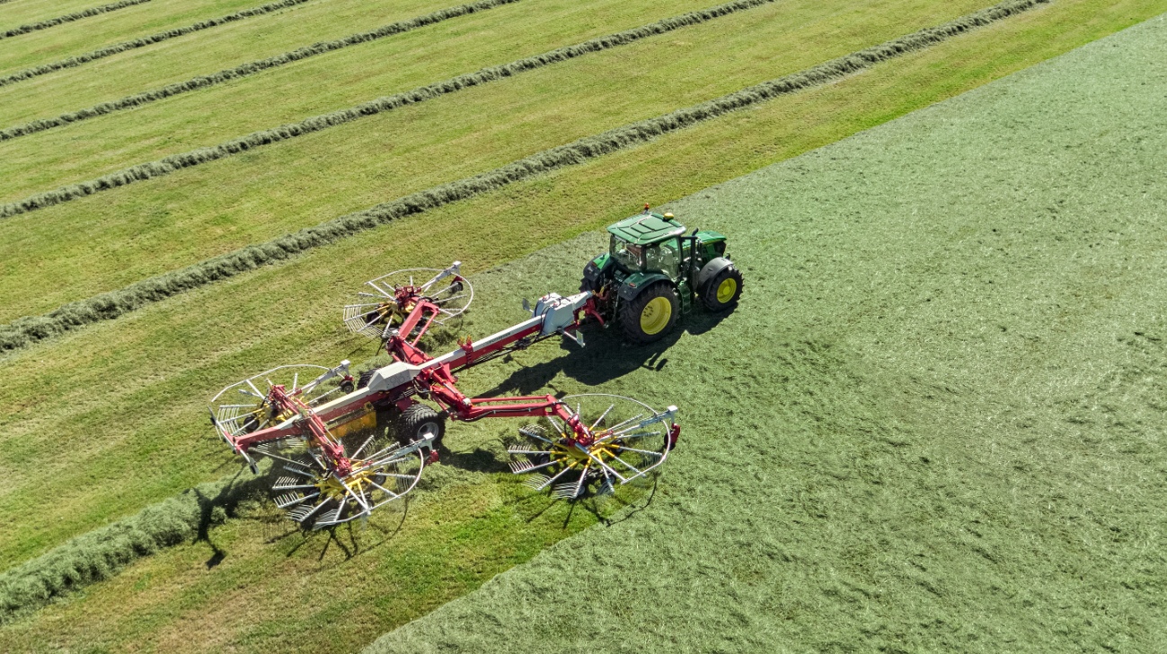 Andaineur 4 rotors TOP 12540 C et TOP 1403 C