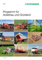 PÖTTINGER Programm für Boden, Saat und Grünland 2022