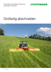 Frontmähwerke & Mähkombinationen NOVADISC, NOVACAT