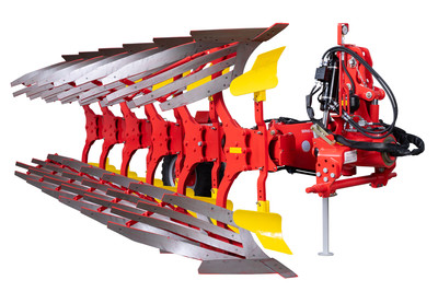 SERVO 45 M heavy mounted reversible ploughs with reinforced tilting trestle, up to 240 HP